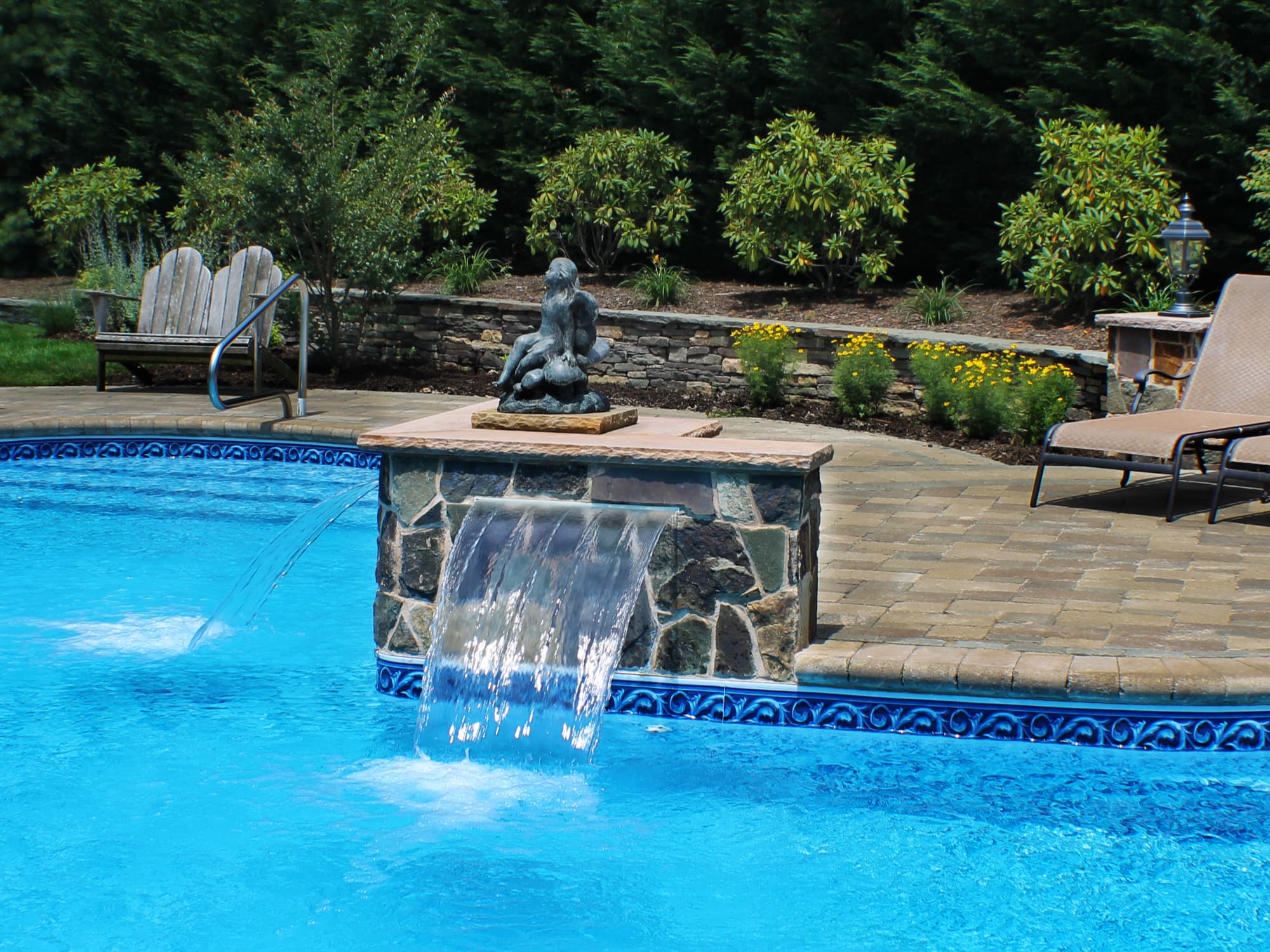 Inground Pool Water Features
