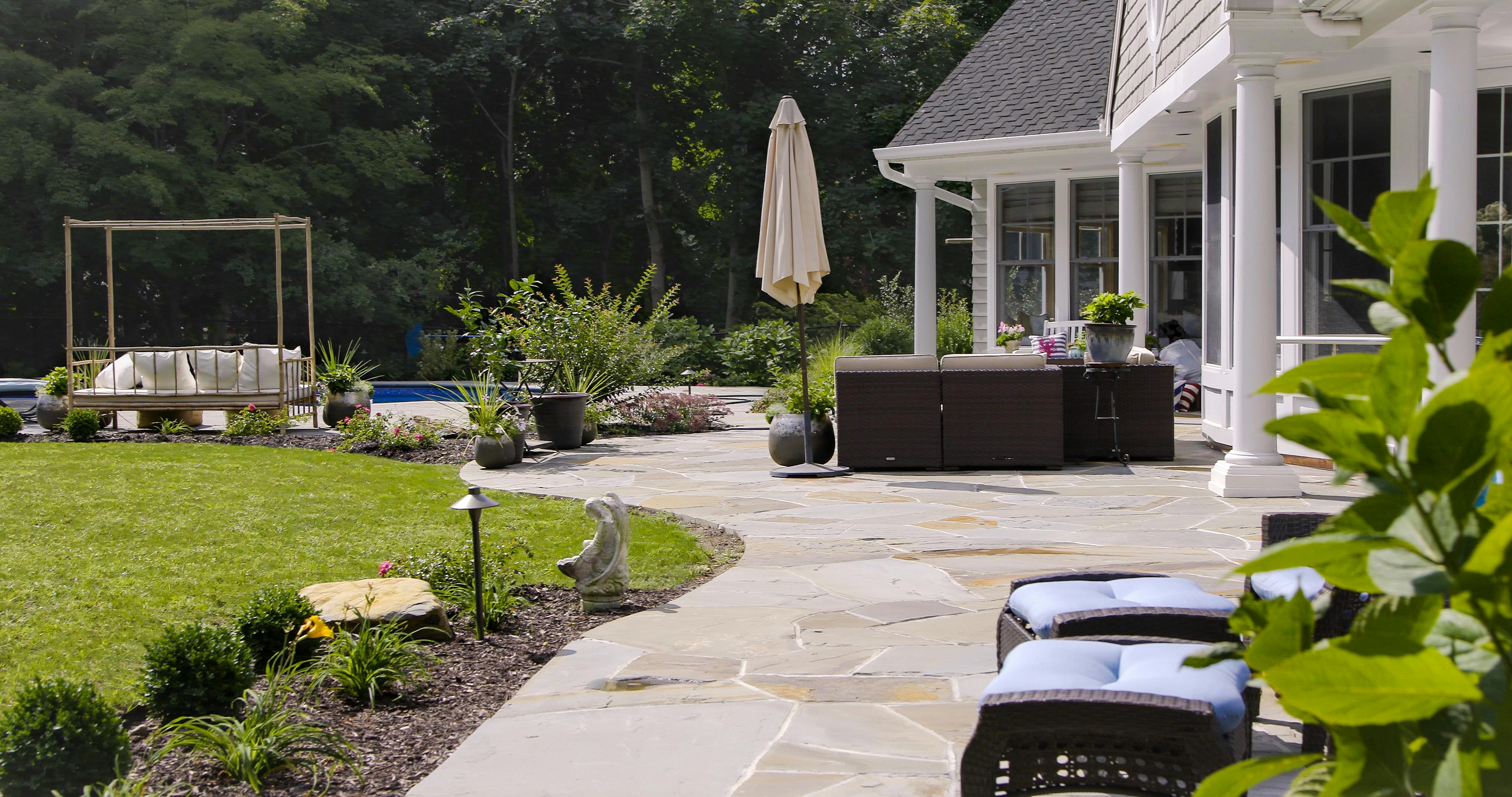 A scenic outdoor design and build project by Autumn Leaf Landscape Design