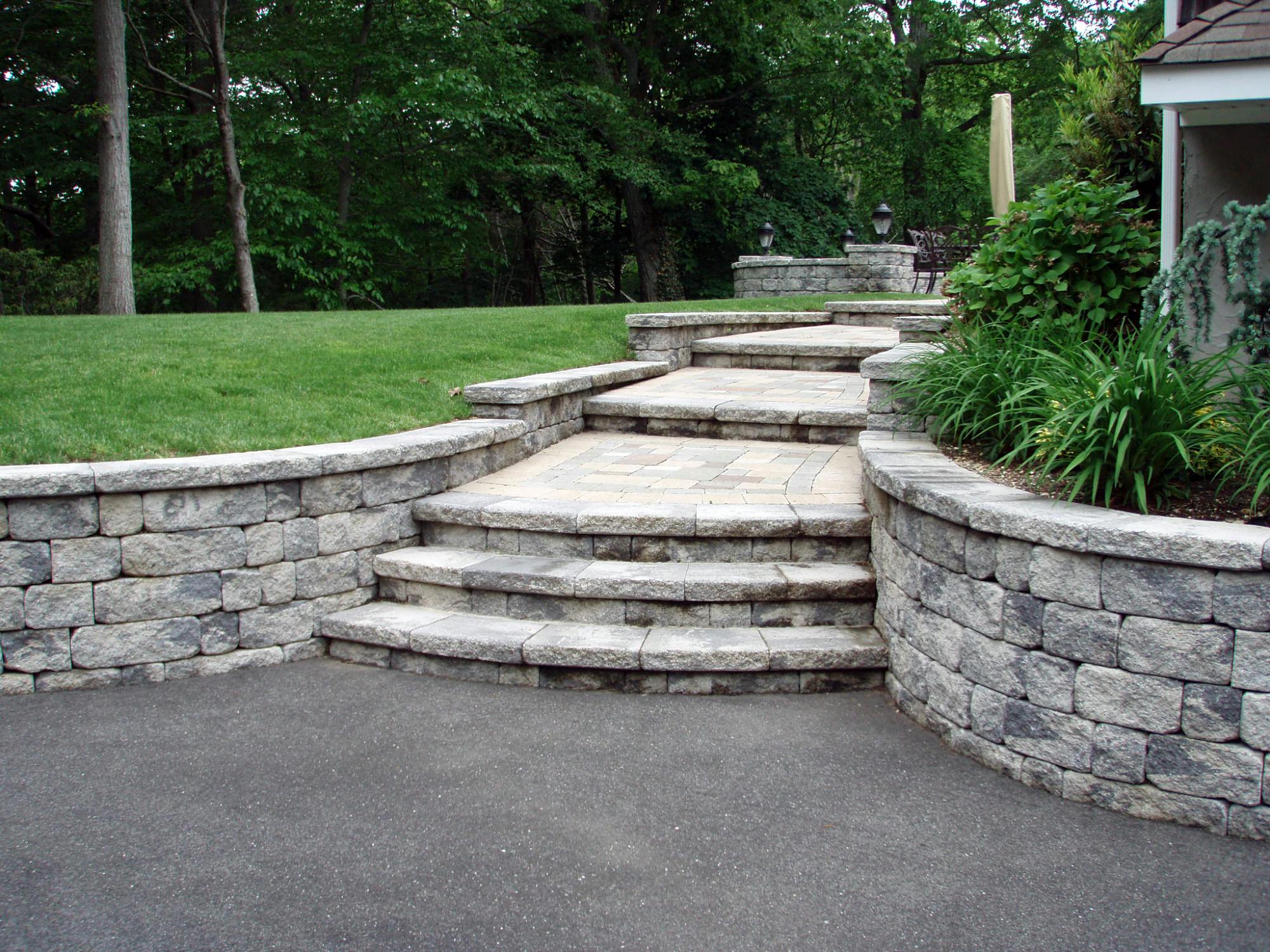 Retaining Wall Staircase