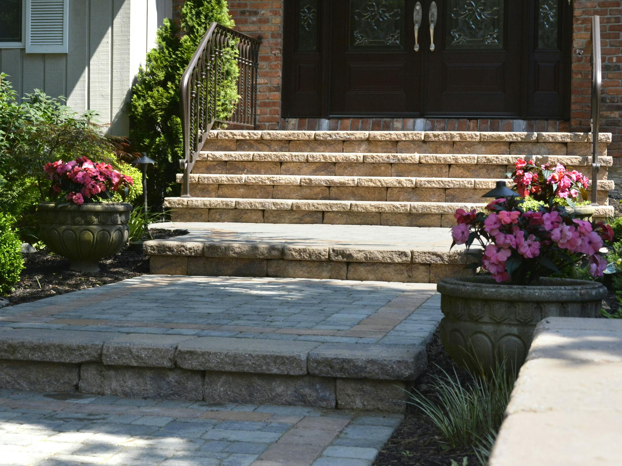 Front Entry Walkway & Driveway